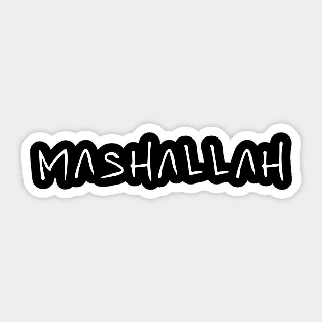 Mashallah - die Hübsche - Jugendwort des Jahres Sticker by sweetczak